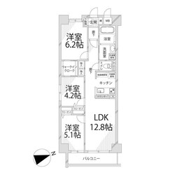 キャッスルコート岩端の物件間取画像